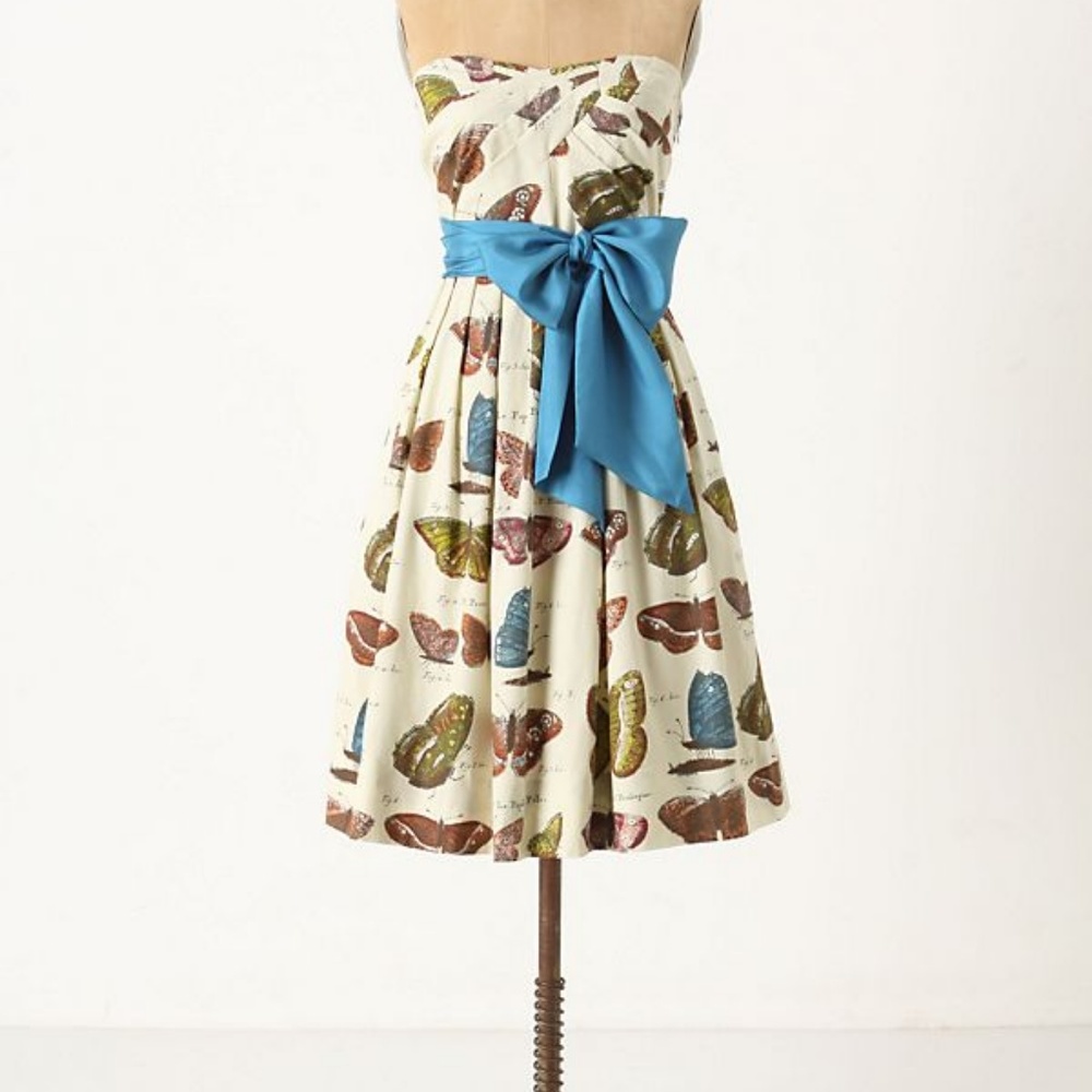 Anthropologie MAEVE Lepidoptera dress